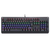 USB 105 Tasten Mechanische Gaming Tastatur 9 LED Modus Backlight deutsch