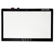 Display Front Glas für Asus VivoBook S551 S551L S551LB 15,6" Touch Screen Scheibe Digitizer