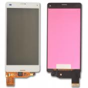 Display LCD Full Touchscreen Digitizer Glas Sony Xperia Z3 mini compact D5803 5833 Scheibe weiss