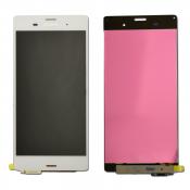 Display Ersatz Glas Sony Xperia Z3 D6603 D6643 D6653 Full LCD Touchscreen Digitizer Scheibe weiss