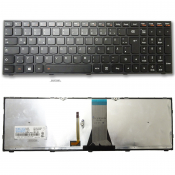 Tastatur für IBM Lenovo Ideapad Z51-70 M50-70 Z50-70 Z50-75 E50-80 E51-80 Serie DE Keyboard mit Beleuchtung schwarz