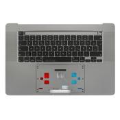 A2141 Topcase Tastatur mit Backlight für Apple Macbook Pro Retina 16" 2019 deutsch grau