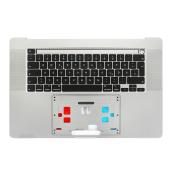 A2141 Topcase Tastatur mit Backlight für Apple Macbook Pro Retina 16" 2019 deutsch silber