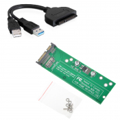 SSD Festplatten SATA USB Adapter Caddy Kartenleser für Apple MacBook Air 11" 13" 2010 2011 A1369 A1370