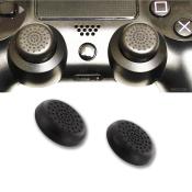 2x Für Sony Playstation PS4 Controller Joystick Thumbstick Gummi Kappen Cap