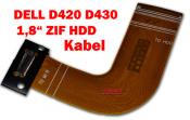 DELL Latitude D420 D430 HDD Kabel Festplattenkabel 1,8" ZIF