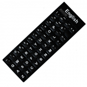 Englische UK Tastatur Keyboard Layout für Notebook und PC Asus EEEPC KEY Stick schwarz