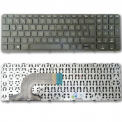 Tastatur für HP 350 355 G2 deutsch mit Frame schwarz