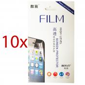 10x iPhone 6 + Plus Display Schutzfolie 5,5" Screen Protector mit Reinigungstuch Displayfolie