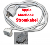 Macbook Pro EU Strom Kabel Adapter Cable für Apple Netzteile Magsafe Stecker