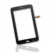 Display Glas für Samsung Galaxy Tab 3 Lite 7" SM T116 Touch Screen Front Scheibe Digitizer schwarz Selbstklebend