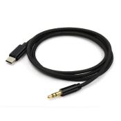 1m USB-C Typ C auf Aux 3,5mm Klinke Kabel Audio Konverter Adapter Kopfhörer