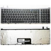 SONY Vaio Tastatur VGN-AW Series mit Rahmen VGN-AW21 VGN-AW31 VGN-AW41 VGN-AW31M VGN-AW41MF/H