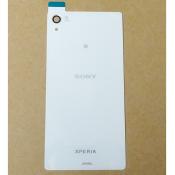 Akku Deckel Rückseite Rückschale Back Cover Rückwand für Sony Xperia Z2 weiss Selbstklebend